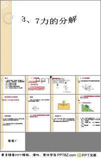 力的分解视频,揭示多角度作用力的奥秘